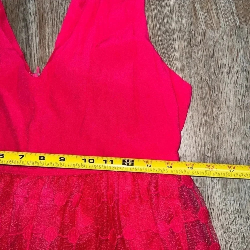 Blue Rain Francesca’s Hot Pink Wide Strap Dress - Picture 12 of 14